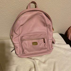 Michael Kors Baby Pink Backpack with Laptop sleeve